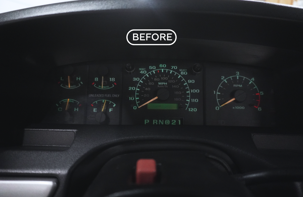 1st Gen Lightning Tribute | 1993-1995 F-150 Lightning | Faceplate Upgrade