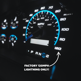 1st Gen Lightning Tribute Cluster Faceplate Kit | 1993-1995 F-150 Lightning