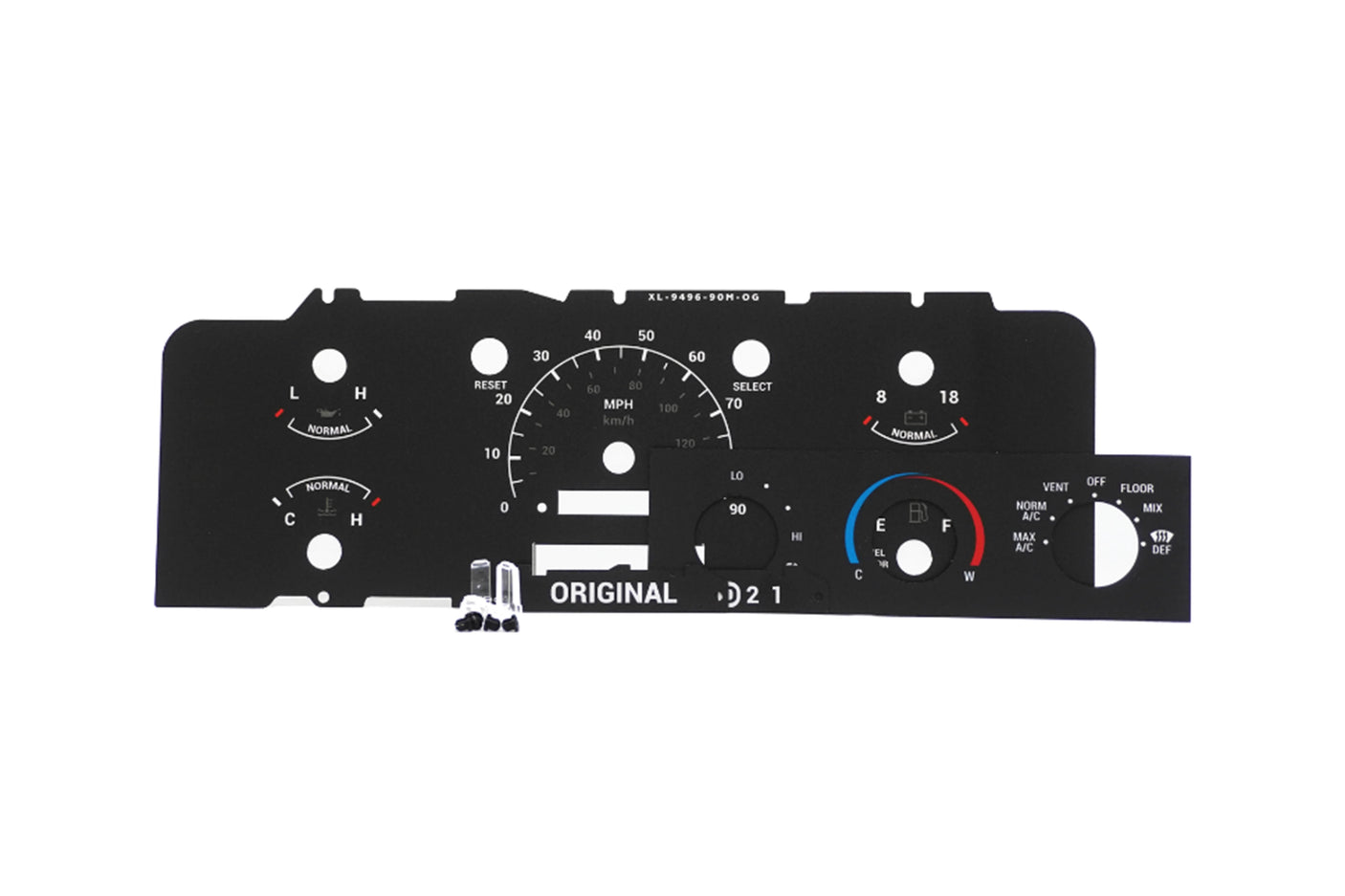 XL ORIGINAL - Cluster Faceplate Kit
