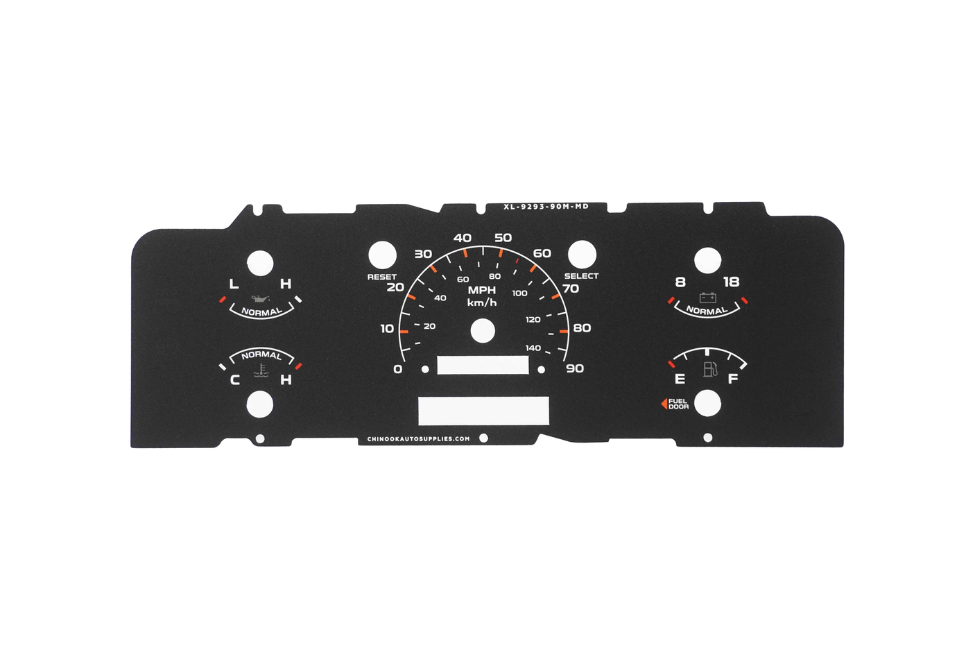 XL MODERN - Cluster Faceplate Kit