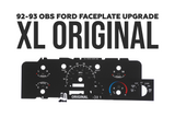 ORIGINAL EDITION – Cluster Faceplate Kit for 1992–1996 Ford F-Series & Bronco