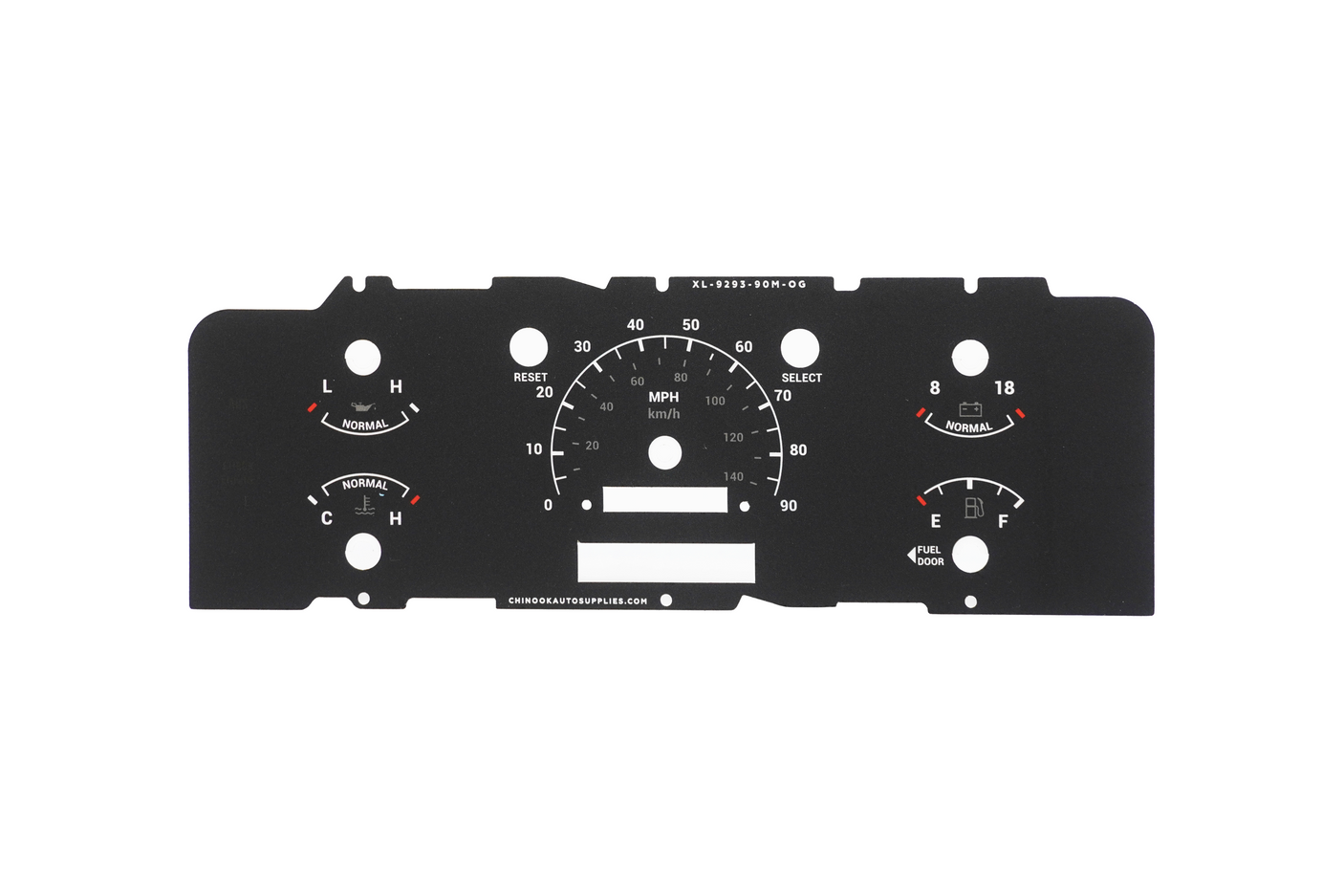 XL ORIGINAL - Cluster Faceplate Kit