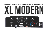 MODERN EDITION - Cluster Faceplate Kit for 1992-1996 Ford F-150 & Bronco