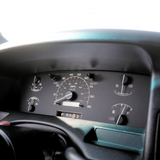XL Modern Cluster Faceplate Kit | 1992-1996 F-150, F-250, Bronco (gas non-tach)