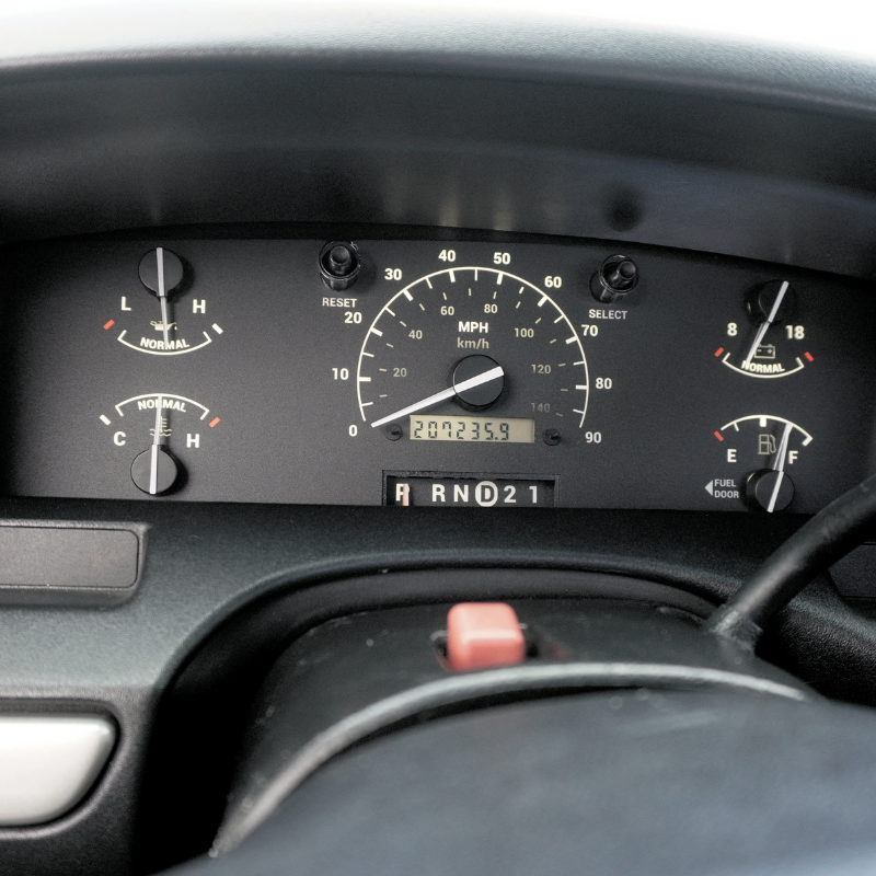 XL Original Cluster Faceplate Kit | 1992-1996 F-150, F-250, Bronco (gas non-tach)