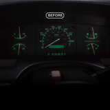 XL Original Cluster Faceplate Kit | 1992-1996 F-150, F-250, Bronco (gas non-tach)
