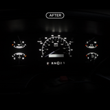 XL Original Cluster Faceplate Kit | 1992-1996 F-150, F-250, Bronco (gas non-tach)