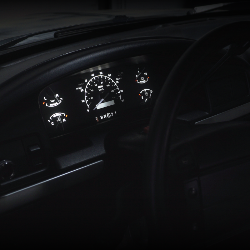XL Original Cluster Faceplate Kit | 1992-1996 F-150, F-250, Bronco (gas non-tach)