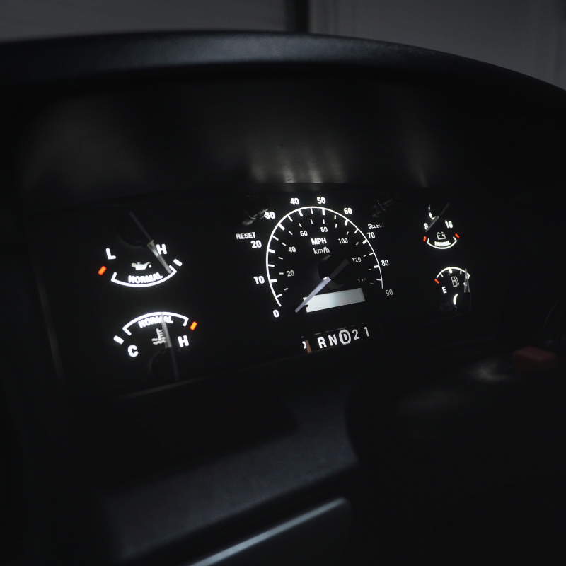 XL Original Cluster Faceplate Kit | 1992-1996 F-150, F-250, Bronco (gas non-tach)