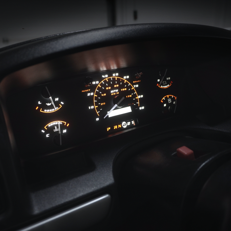 XL Sport Cluster Faceplate Kit | 1992-1996 F-150, F-250, Bronco (gas non-tach)