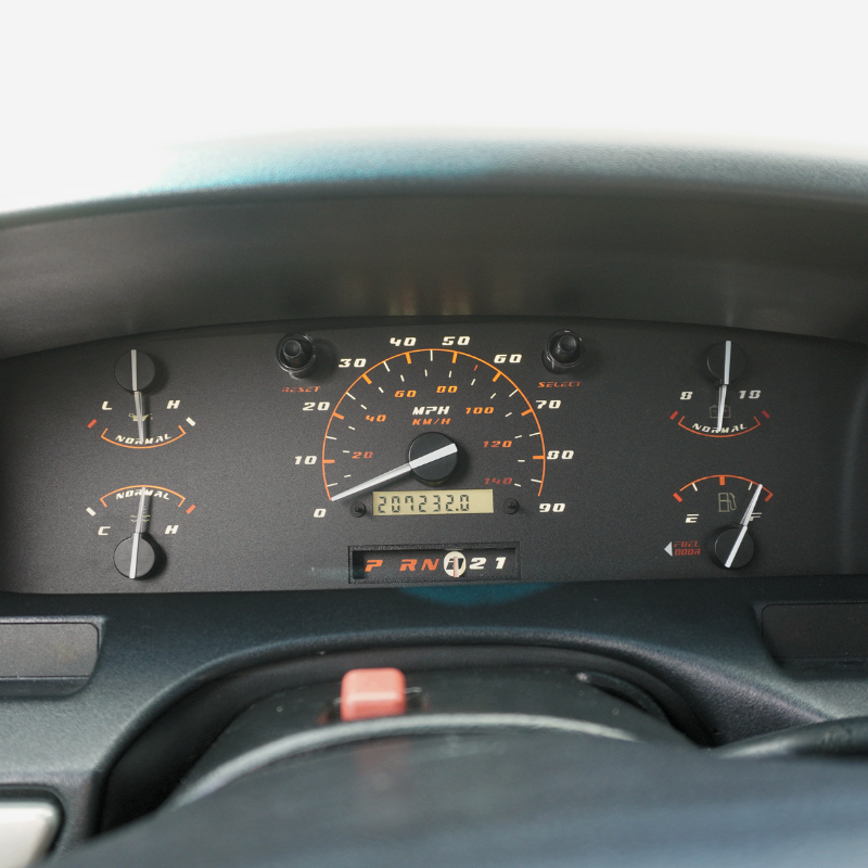 XL Sport Cluster Faceplate Kit | 1992-1996 F-150, F-250, Bronco (gas non-tach)