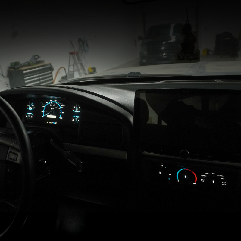 Gas No/Tach - Midnight DashSkinz