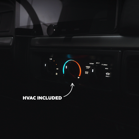 1992-1996 Ford F-Series & Bronco DashSkinz KM/H