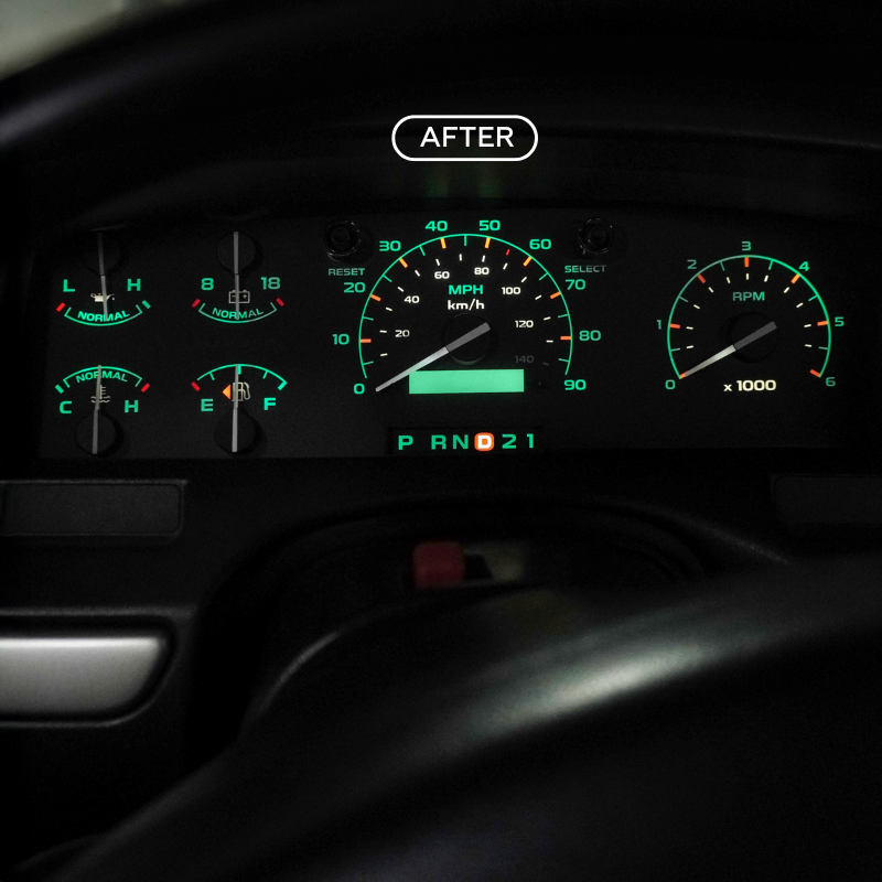 XLT Modern Green - Faceplate Kit
