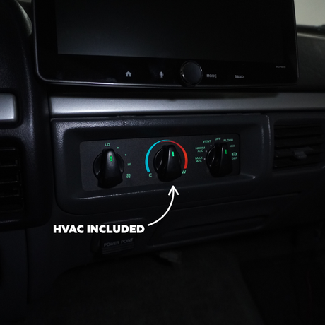 1992-1996 Ford F-Series & Bronco DashSkinz KM/H