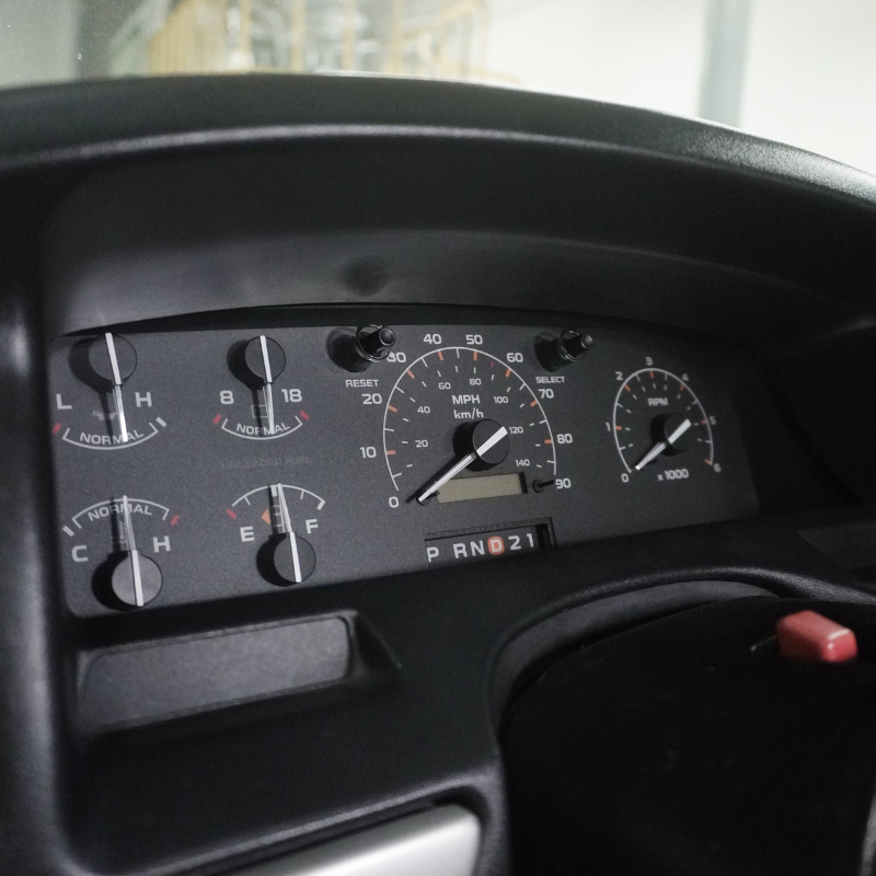 Gas w/tach - Modern Green DashSkinz