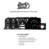 1992-1996 Ford F-Series & Bronco DashSkinz