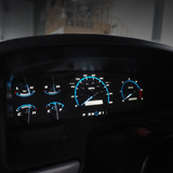 Gas w/tach - Midnight DashSkinz