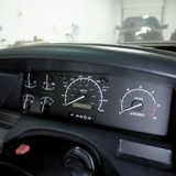 Gas w/tach - Midnight DashSkinz