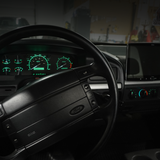 Diesel Midnight Green DashSkinz