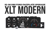 MODERN EDITION - Cluster Faceplate Kit for 1992-1996 Ford F-150 & Bronco