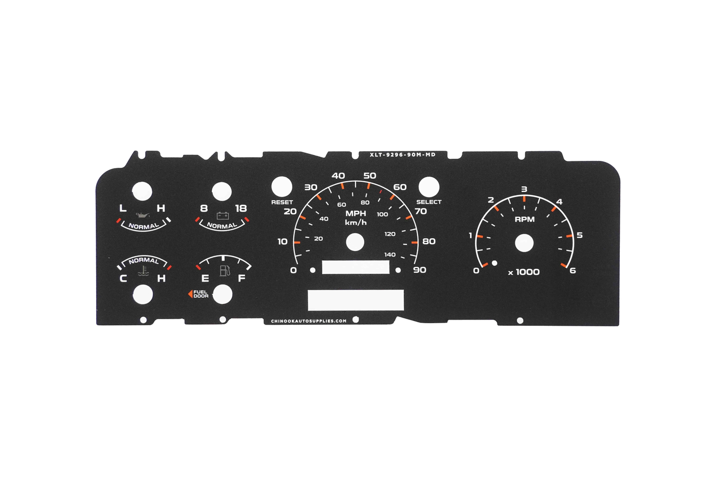 XLT MODERN- Cluster Faceplate Kit