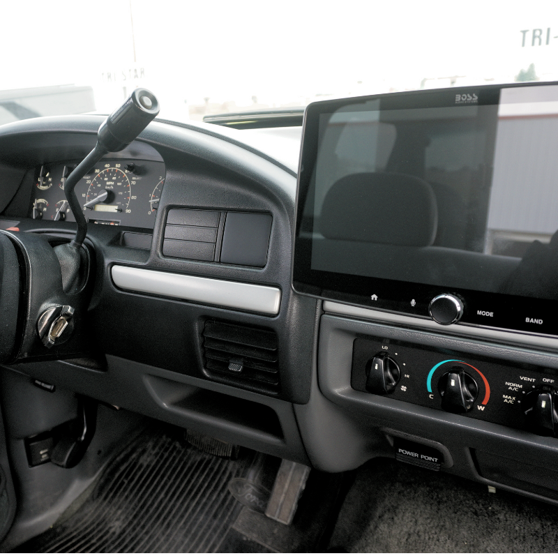 XLT Modern Cluster Faceplate Kit | 1992-1996 F-150, F-250, Bronco (gas with-tach)