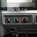 XLT Modern Cluster Faceplate Kit | 1992-1996 F-150, F-250, Bronco (gas with-tach)