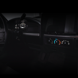 XLT Modern Cluster Faceplate Kit | 1992-1996 F-150, F-250, Bronco (gas with-tach)