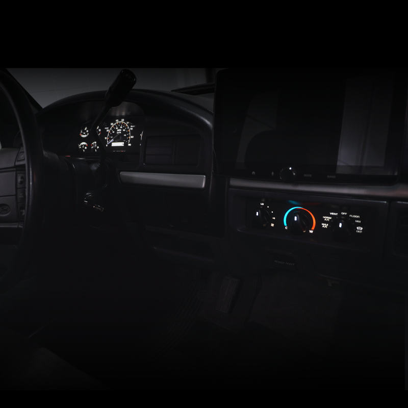 Gas w/tach - Modern DashSkinz