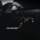 XLT Modern Cluster Faceplate Kit | 1992-1996 F-150, F-250, Bronco (gas with-tach)