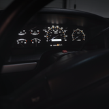 XLT Modern Cluster Faceplate Kit | 1992-1996 F-150, F-250, Bronco (gas with-tach)