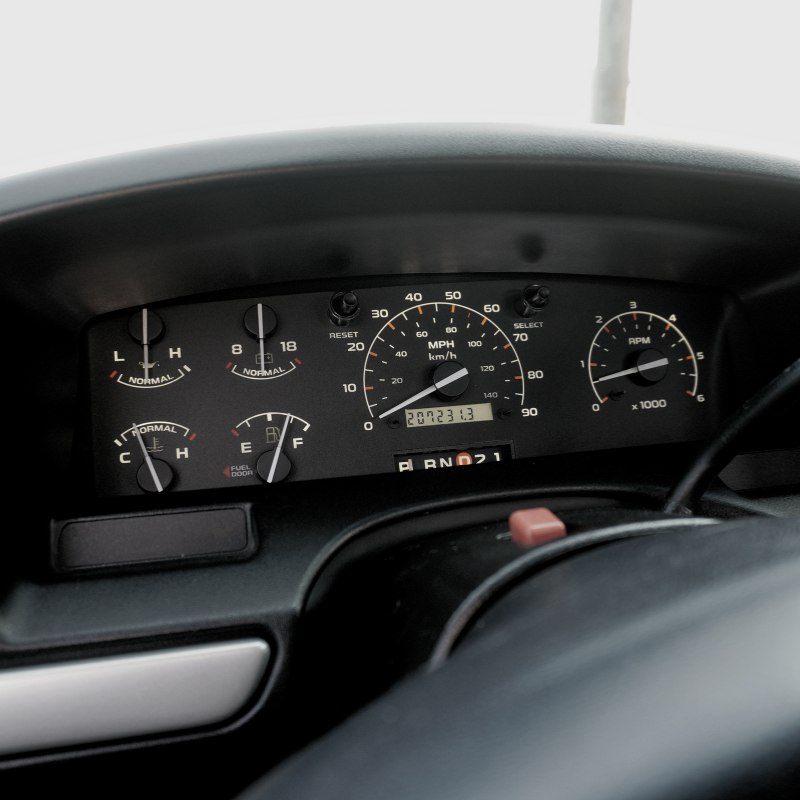 Gas w/tach - Modern DashSkinz