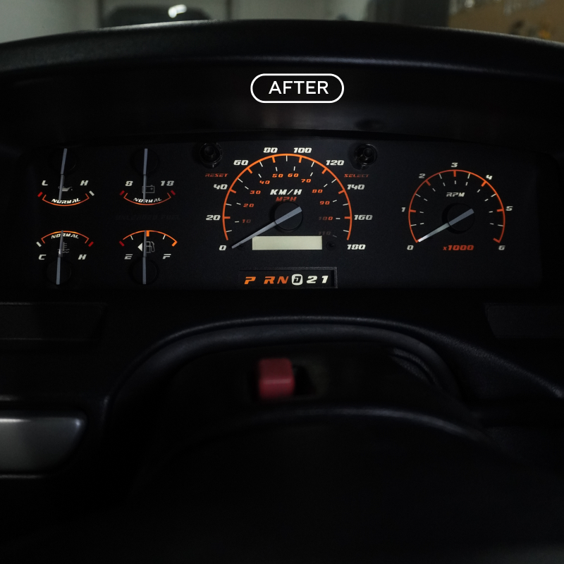 XLT Sport - Dash Skinz KM/H