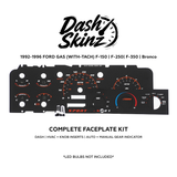 Gas w/tach - Sport DashSkinz