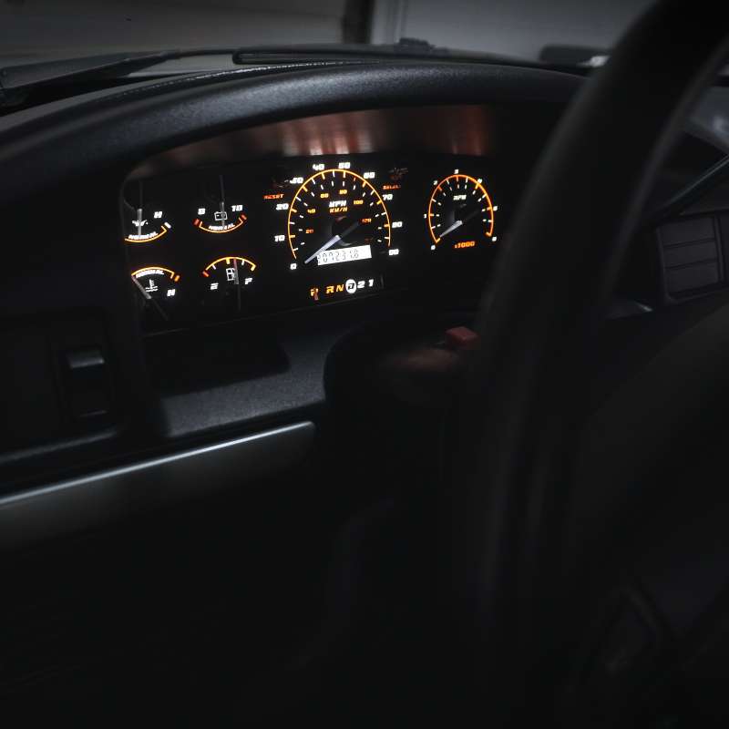 XLT Sport Cluster Faceplate Kit | 1992-1996 F-150, F-250, Bronco (gas with-tach)