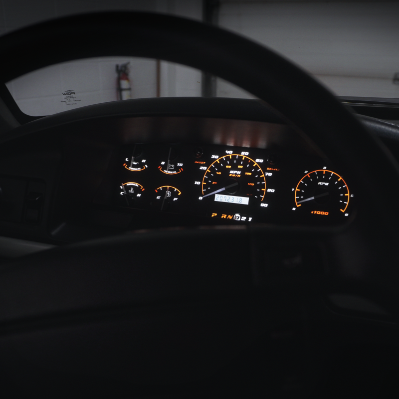 XLT Sport Cluster Faceplate Kit | 1992-1996 F-150, F-250, Bronco (gas with-tach)