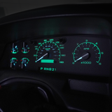 XLT Original Green - Dash Skinz KM/H