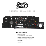 1992-1996 Ford F-Series & Bronco DashSkinz