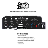 1992-1996 Ford F-Series & Bronco DashSkinz