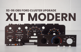 92-96 Cluster Faceplate Kit - XLT Modern