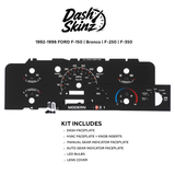 1992-1996 Ford F-Series & Bronco DashSkinz