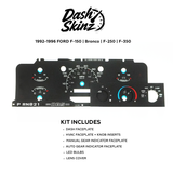 1992-1996 Ford F-Series & Bronco DashSkinz
