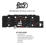 1992-1996 Ford F-Series & Bronco DashSkinz