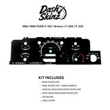 1992-1996 Ford F-Series & Bronco DashSkinz